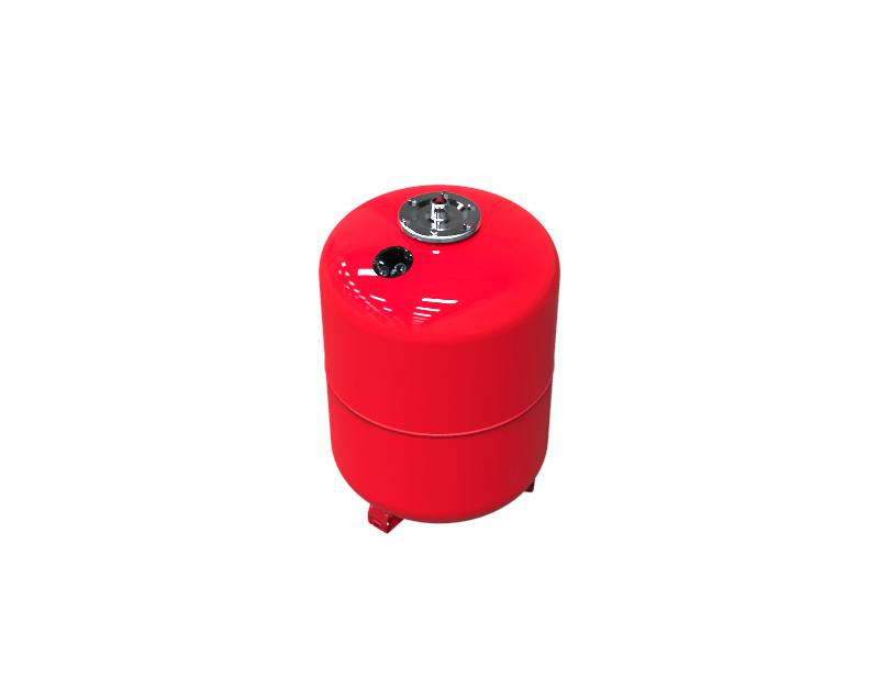 Hydraulic accumulator VTA series 100 liters (membrane) Red - Image 2