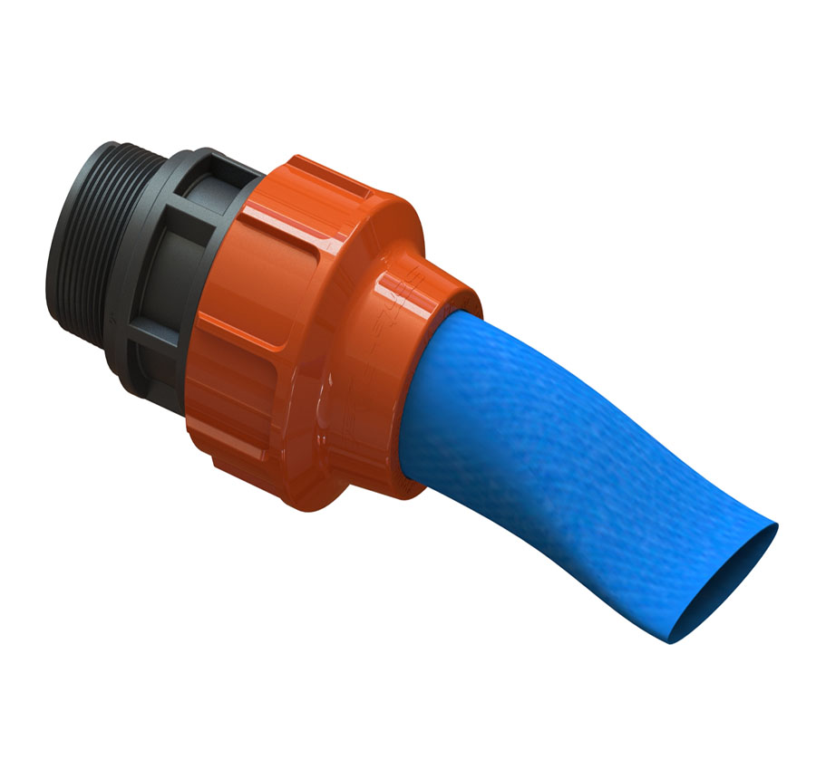 Муфта ASM із зовнішнім різьбленням