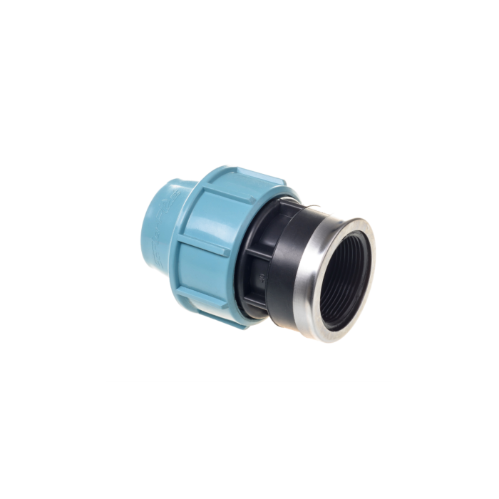 Compression coupling with internal thread Santehplast