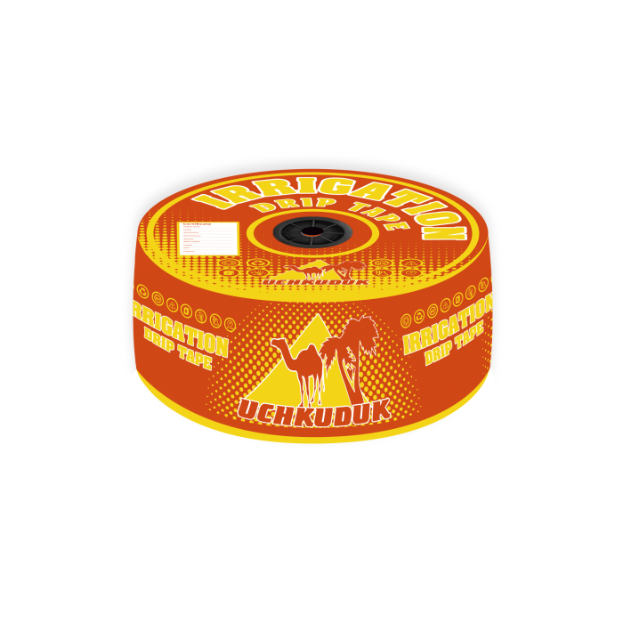 Drip tape UCHKUDUK with flat emitter spaced every 15 cm, 500 m/roll