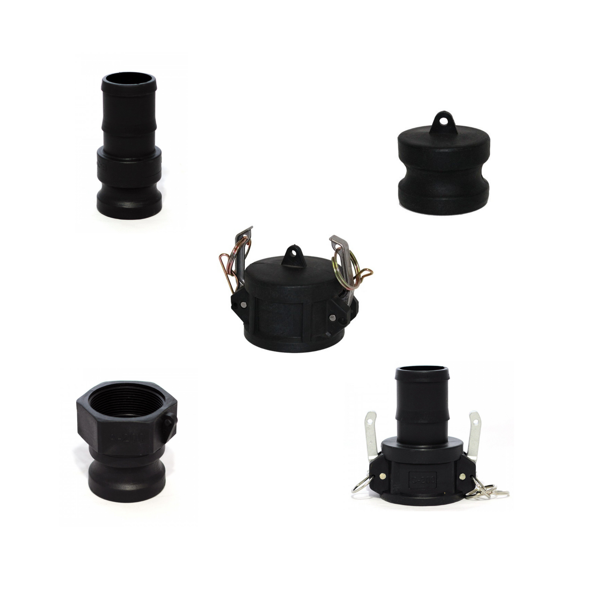 Camlock quick-release couplings