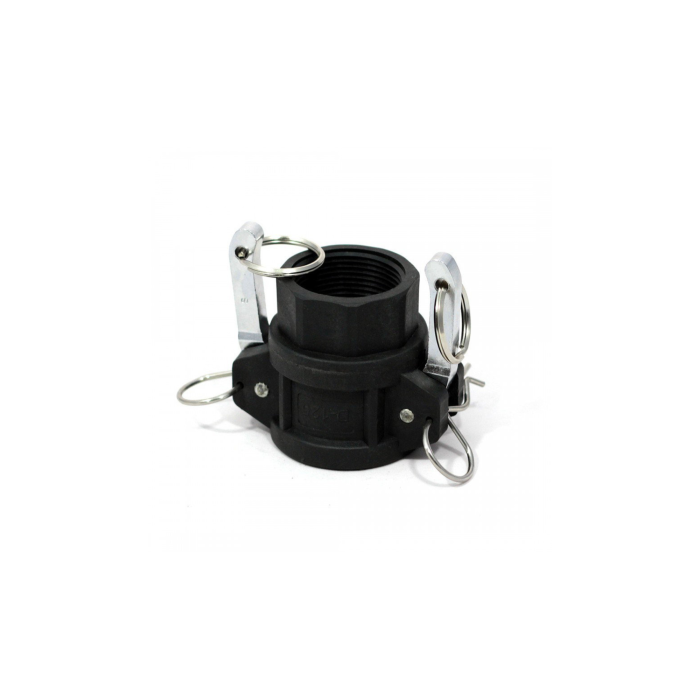 Connecting coupling with internal thread (Camlock type D)