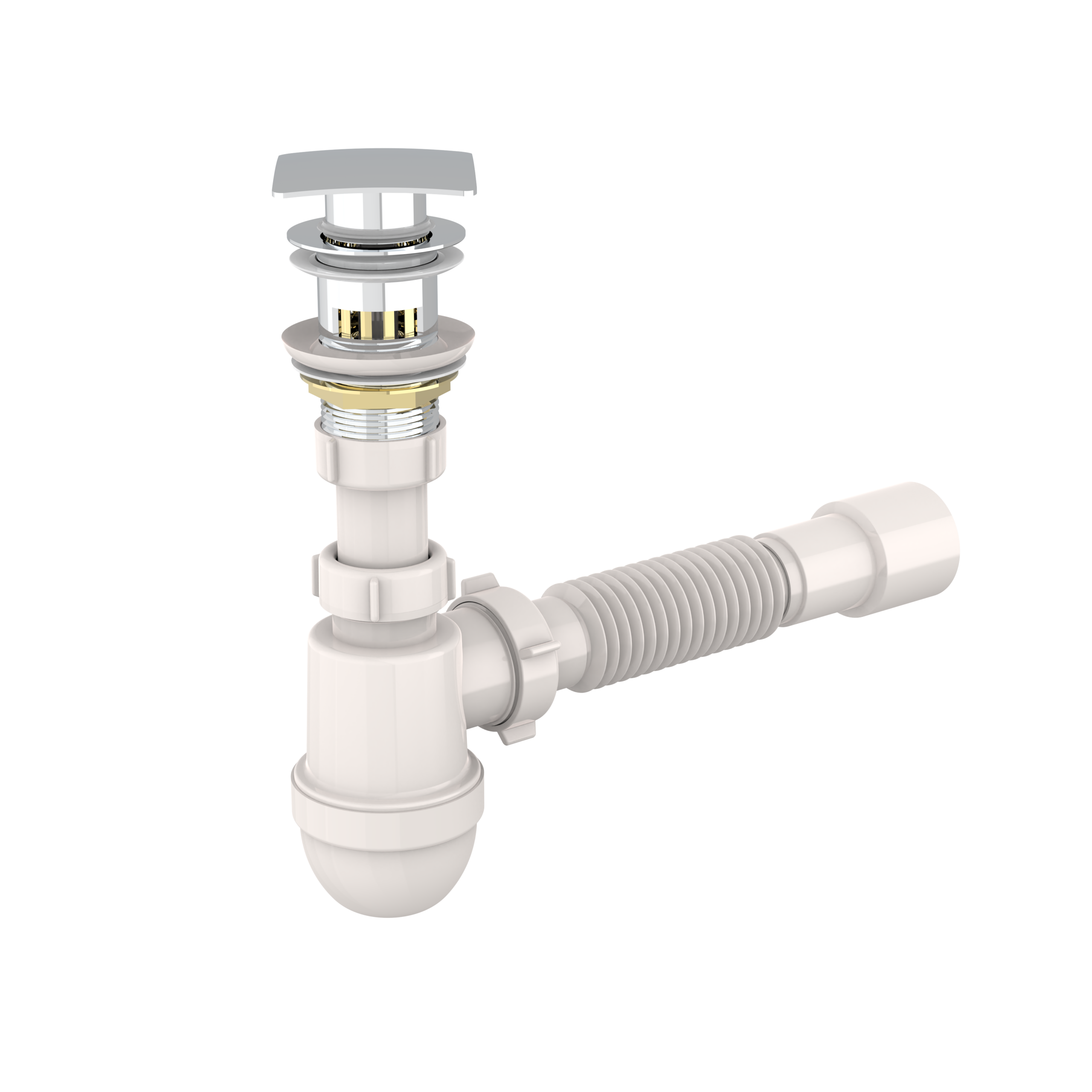 Сифони з системою Click-Clack