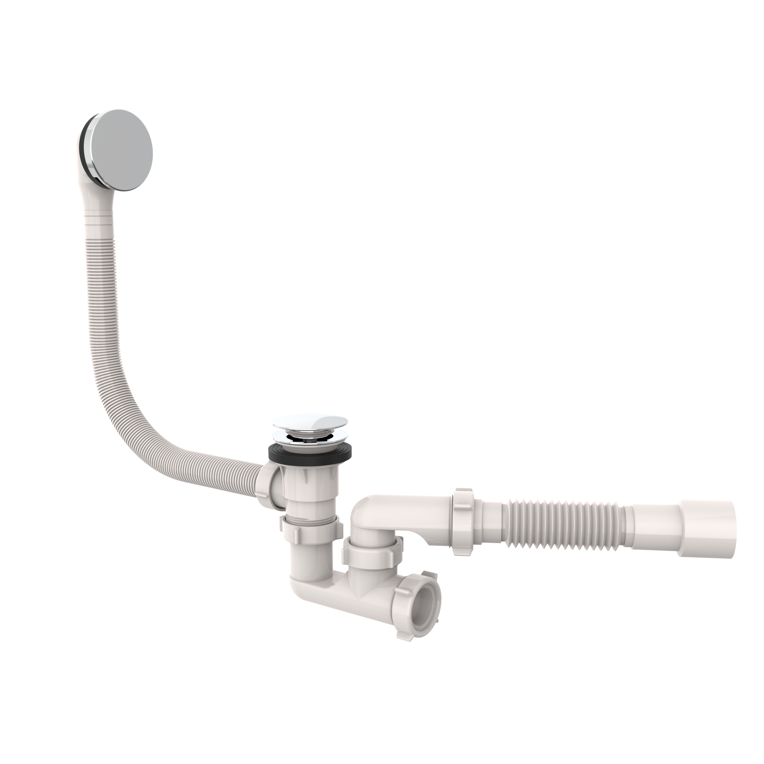 Сифон для ванної з click-clack